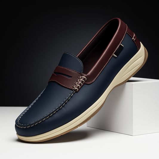Gunston läderloafers