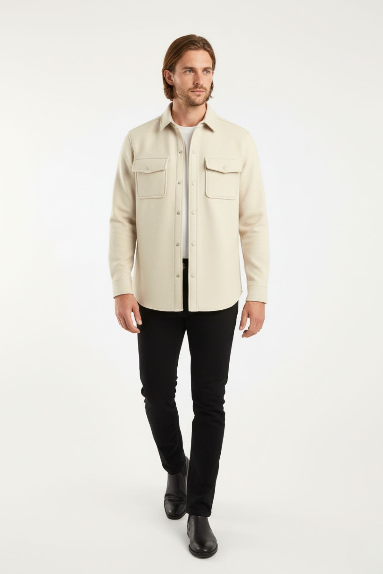 Signature | Skjorta med knappar och krage