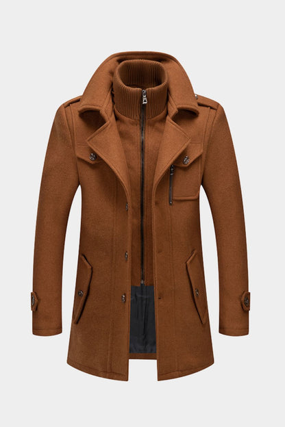 Rumänsk kappa | Premium ullblandning