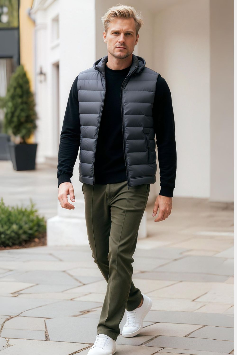 Urban Jacka | Hybridjacka med huva