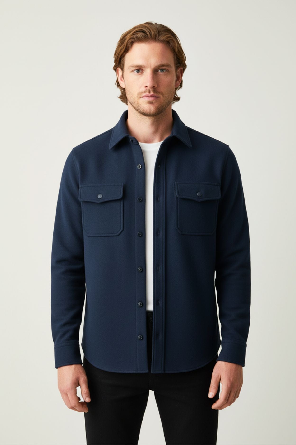 Signatur | Marinblå överskjorta