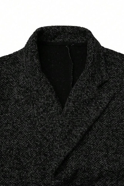 Vintagekappa | Premium texturerad ullblandning