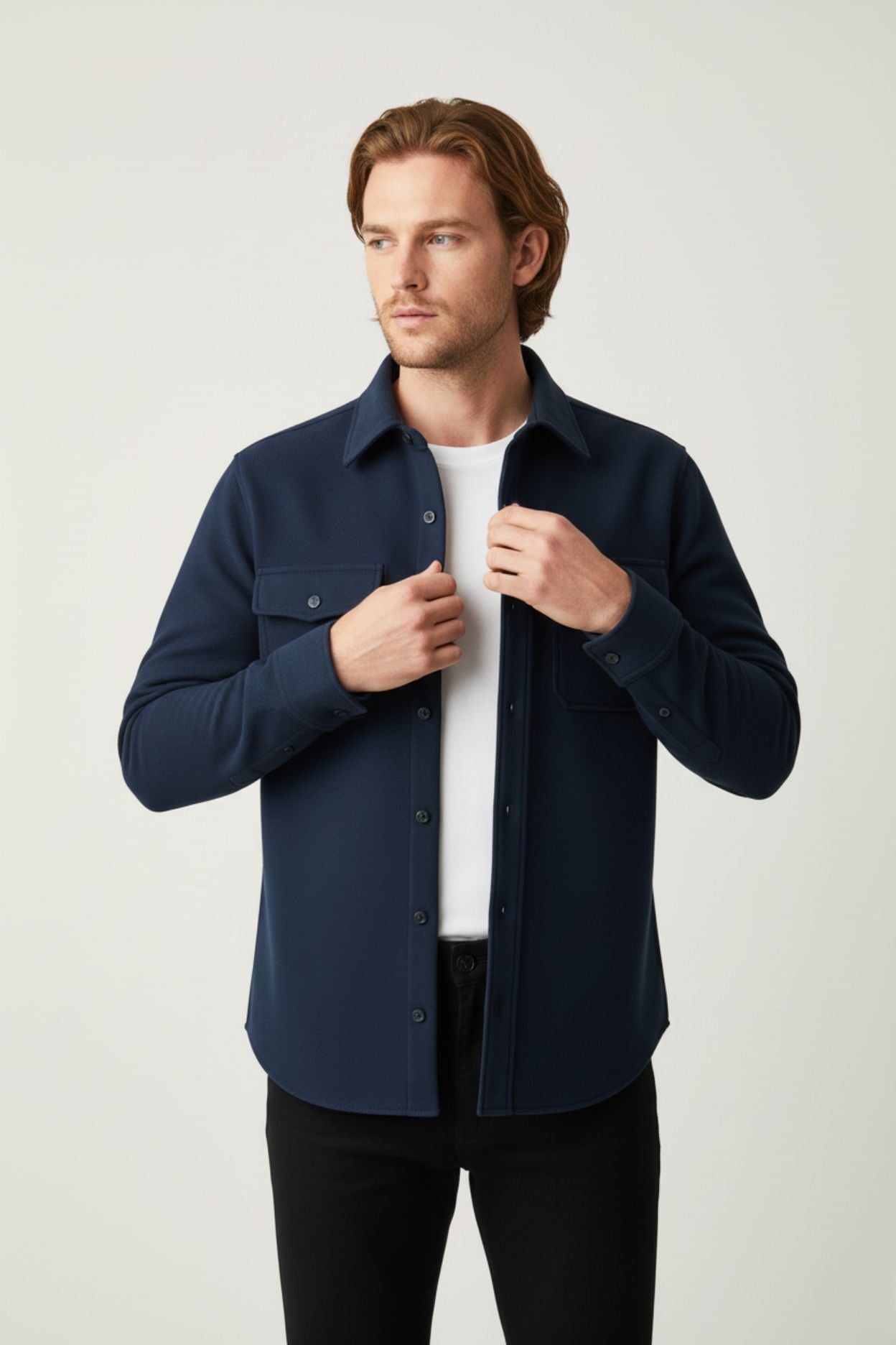 Signatur | Marinblå överskjorta