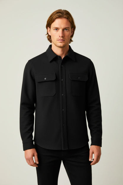 Signatur | Svart överskjorta