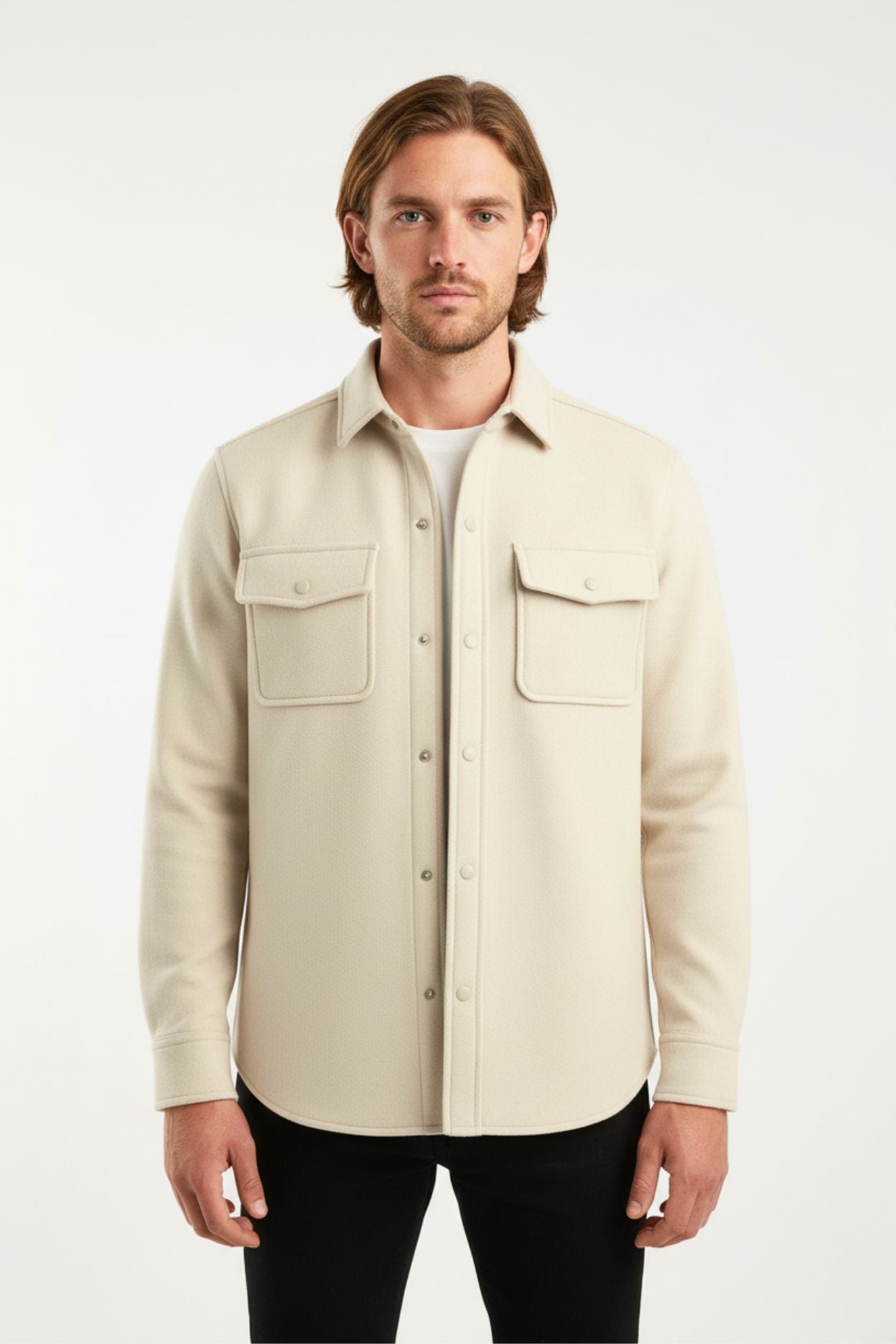 Signature | Skjorta med knappar och krage