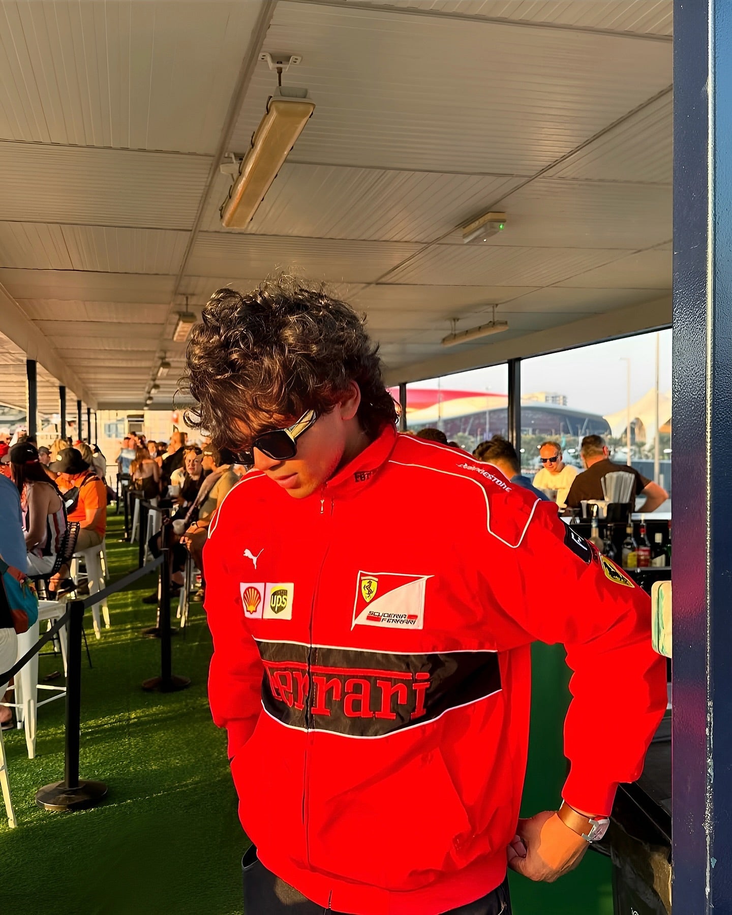 Vintage 90-tal Scuderia jacka