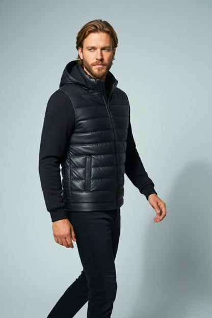 Midnattsjacka | Hybridjacka med huva