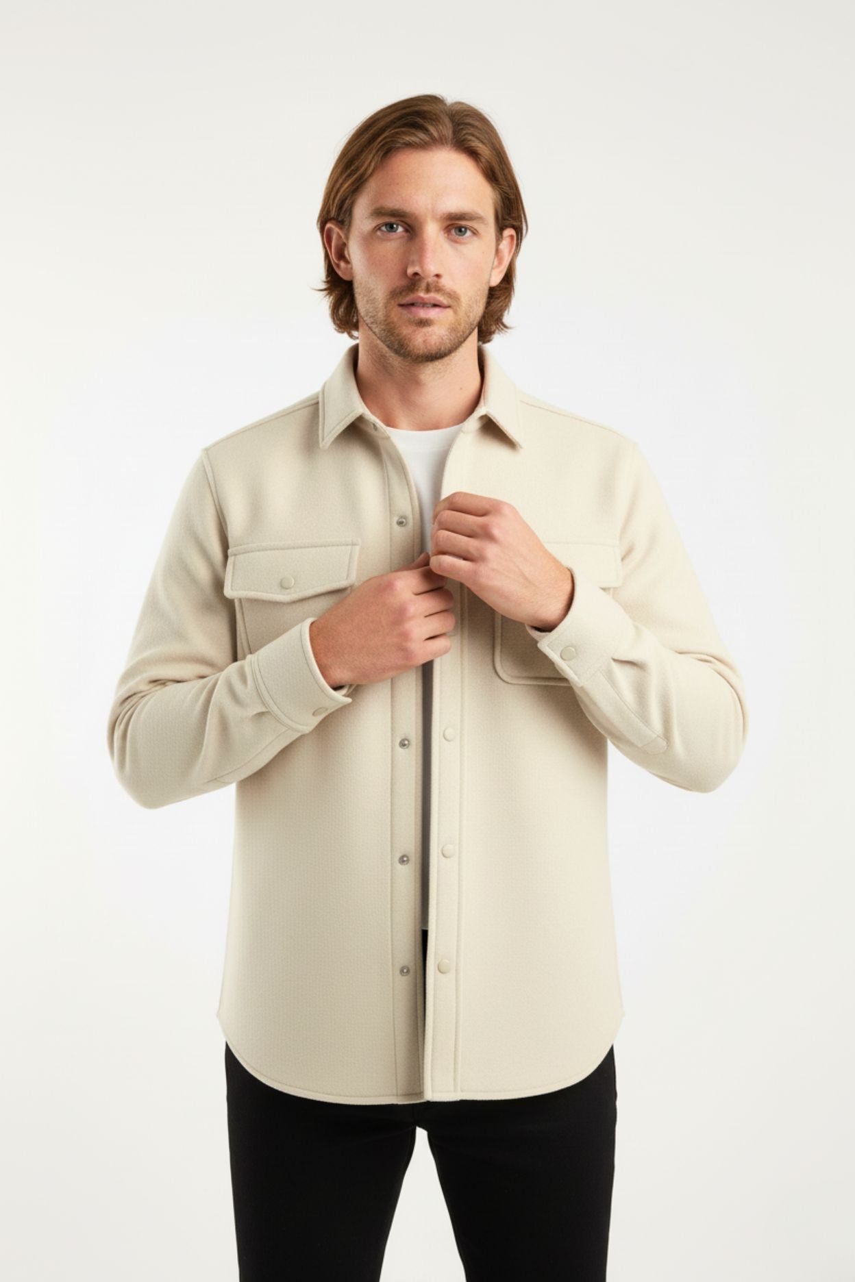 Signature | Skjorta med knappar och krage