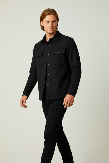 Signatur | Svart överskjorta