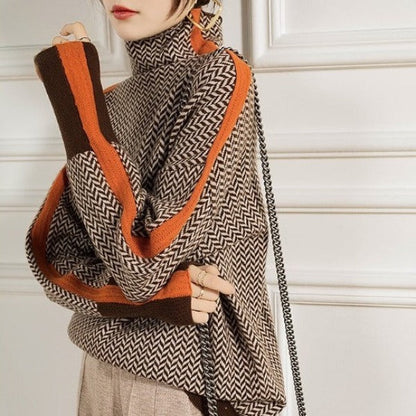 Marieke | Kontrasterande randig tröja