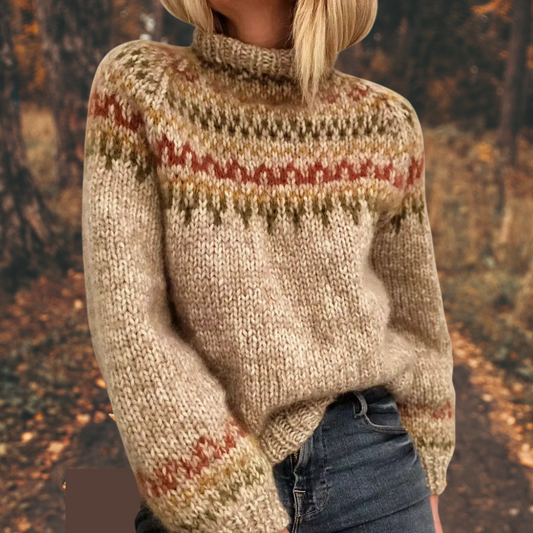 Astrid™ | Kvinnors nordisk tricot-pull