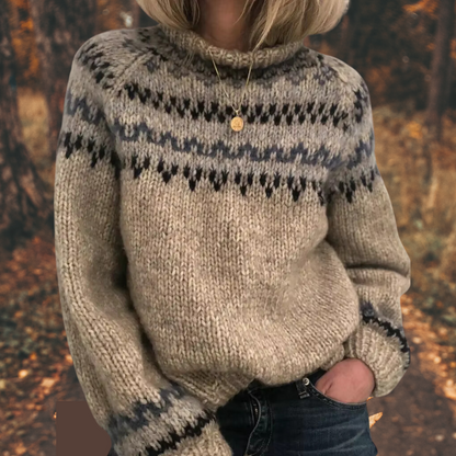 Astrid™ | Kvinnors nordisk tricot-pull
