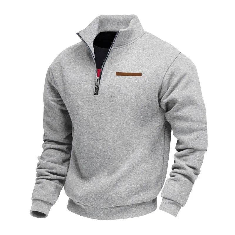 NORABERG™ | Herr fleece-tröja i casual-stil