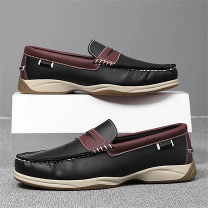 Gunston läderloafers