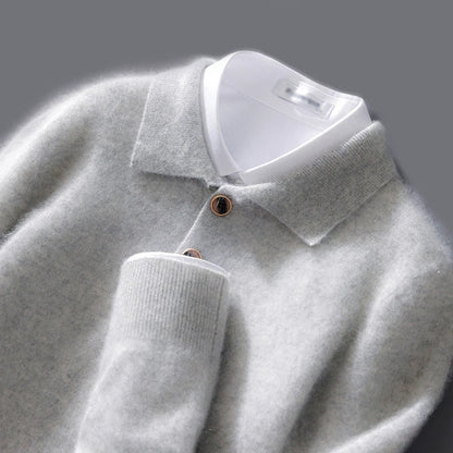 Belford | Cashmere Polo Sweater