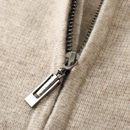 Caruso | Cashmere Zip Hoodie