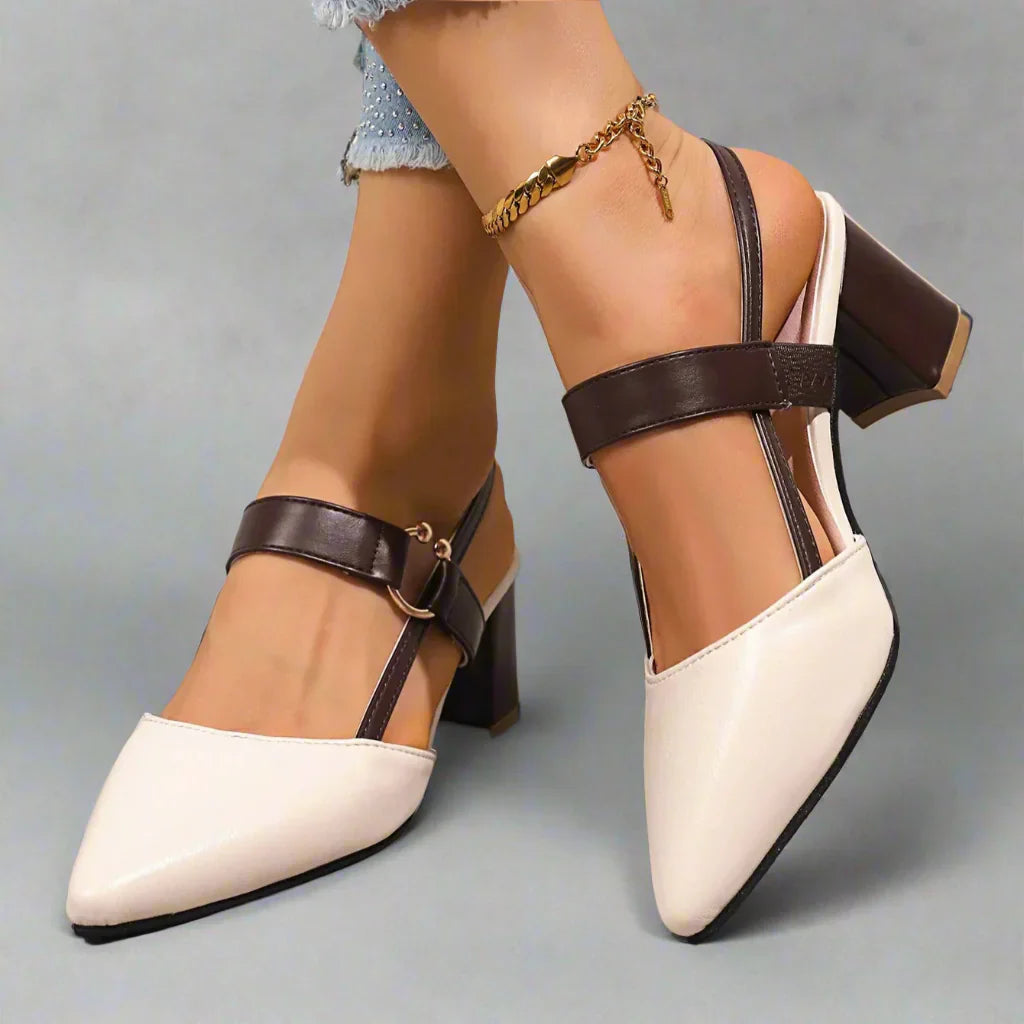 Elvira | Henley Leather Heels