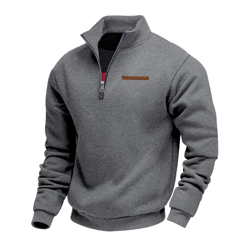 NORABERG™ | Herr fleece-tröja i casual-stil