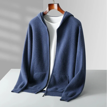 Caruso | Cashmere Zip Hoodie