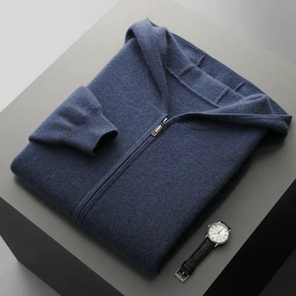 Caruso | Cashmere Zip Hoodie