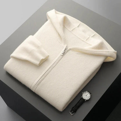 Caruso | Cashmere Zip Hoodie