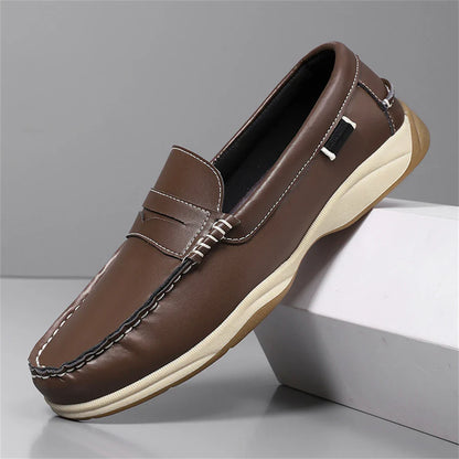 Gunston läderloafers