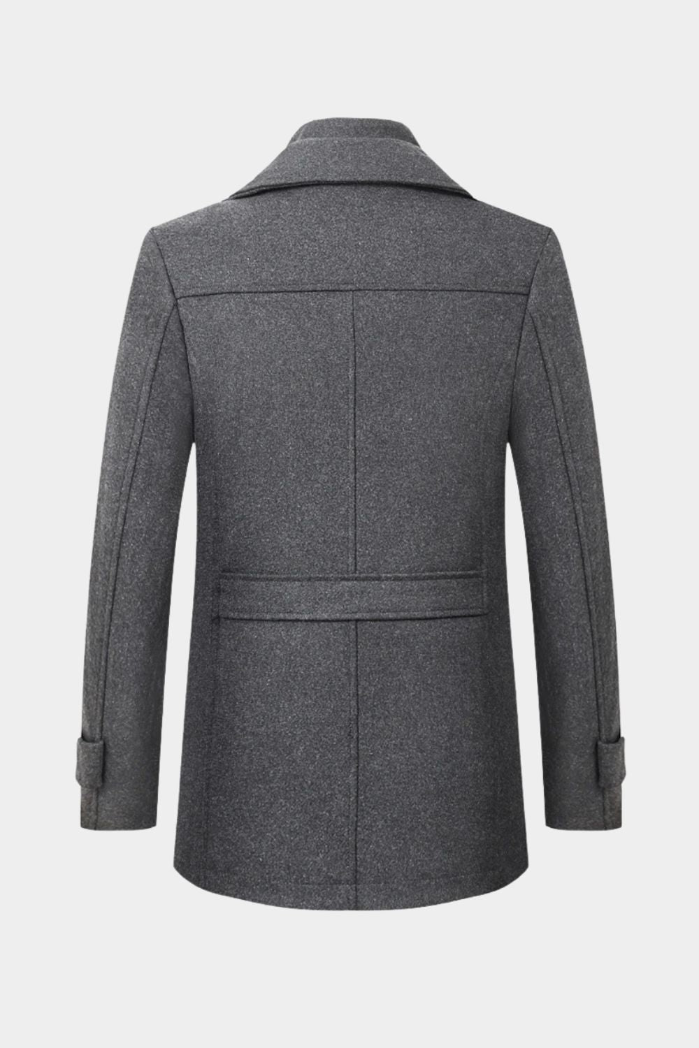 Svart kappa | Premium ullblandning