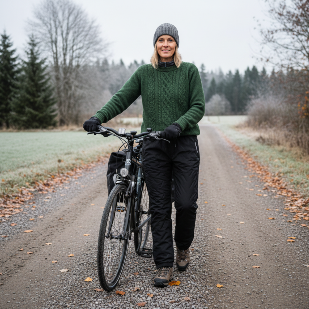 Värmande fleecebyxor