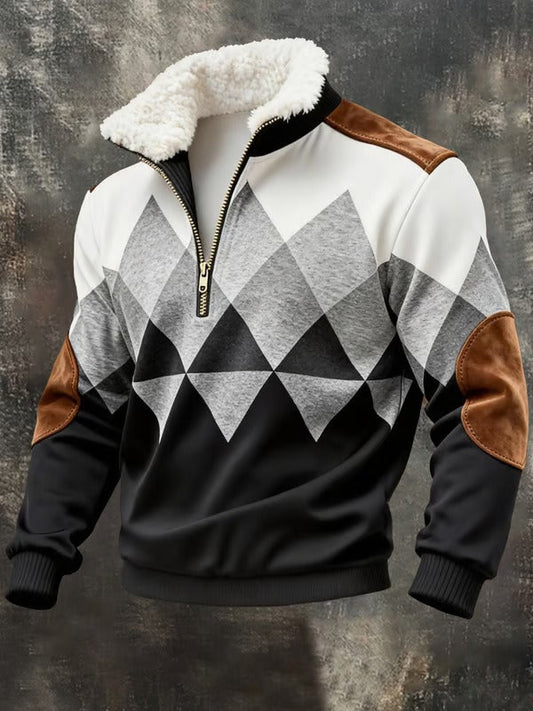 Montelvo™ | Herrtröja med elegant dragkedja