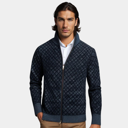 Henrik™ | Elegant cardigan med dragkedja
