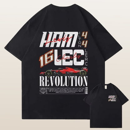 Hamilton Leclerc Revolution T-shirt - Unisex