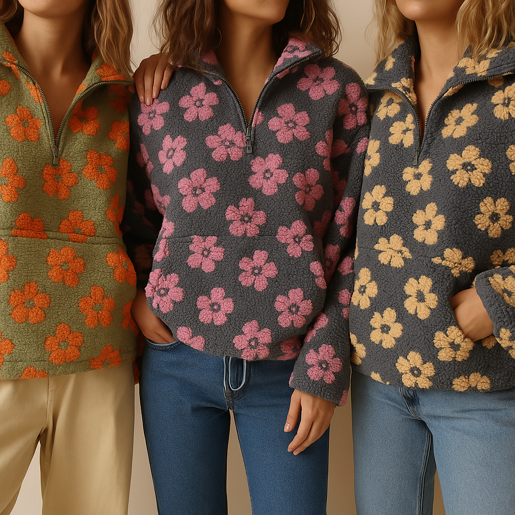 Daisy | Pull fleece Bloom