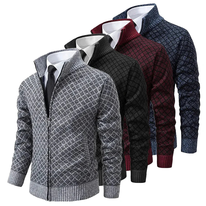 Henrik™ | Elegant cardigan med dragkedja