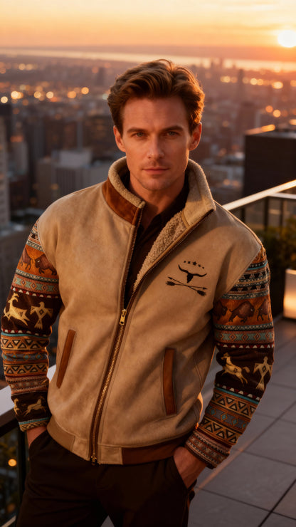 FrostRebel | Elegant fleecejacka med värmetålig ficka