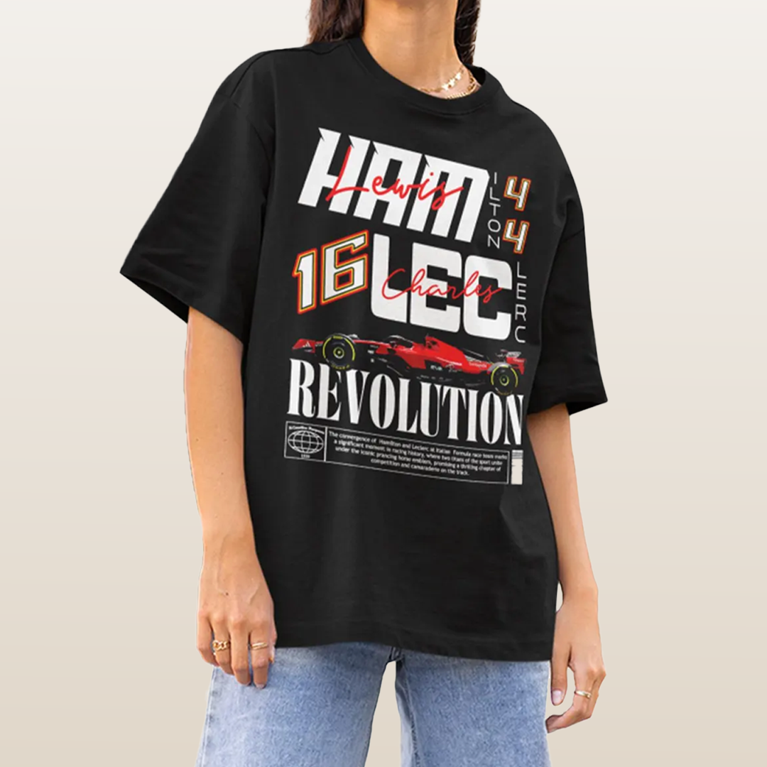 Hamilton Leclerc Revolution T-shirt - Unisex